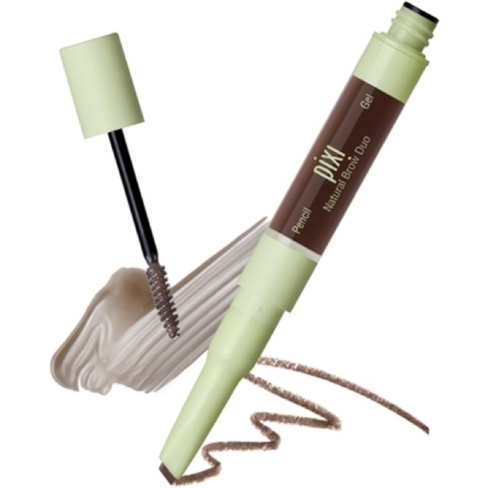 Pixi Natural Brow Duo - deep brunette